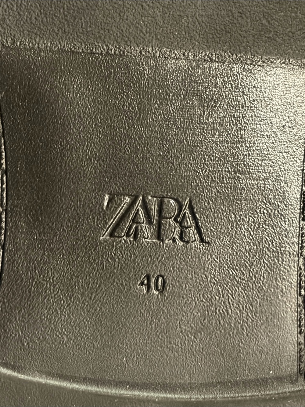Zara Womens black and white loafers size 9 NWT - Picture 11 of 12